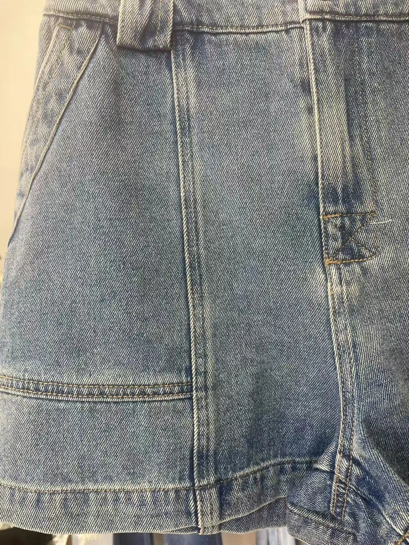 【富贵】  女士时尚休闲百搭牛仔短裙ZK319