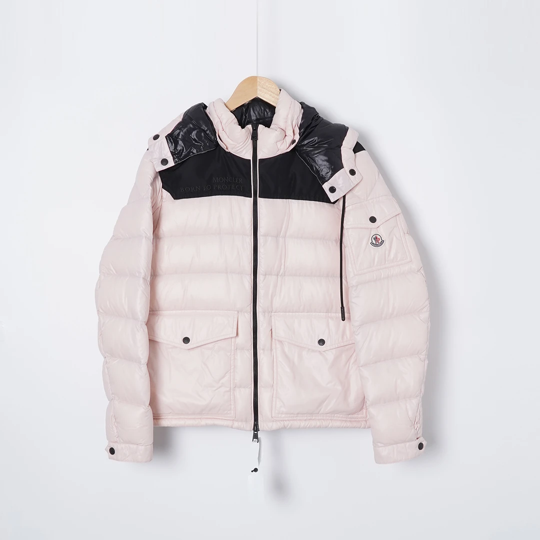 99新 MONCLER 白鹅绒/TH1854/羽绒服时尚潮流外套/2码女装女款