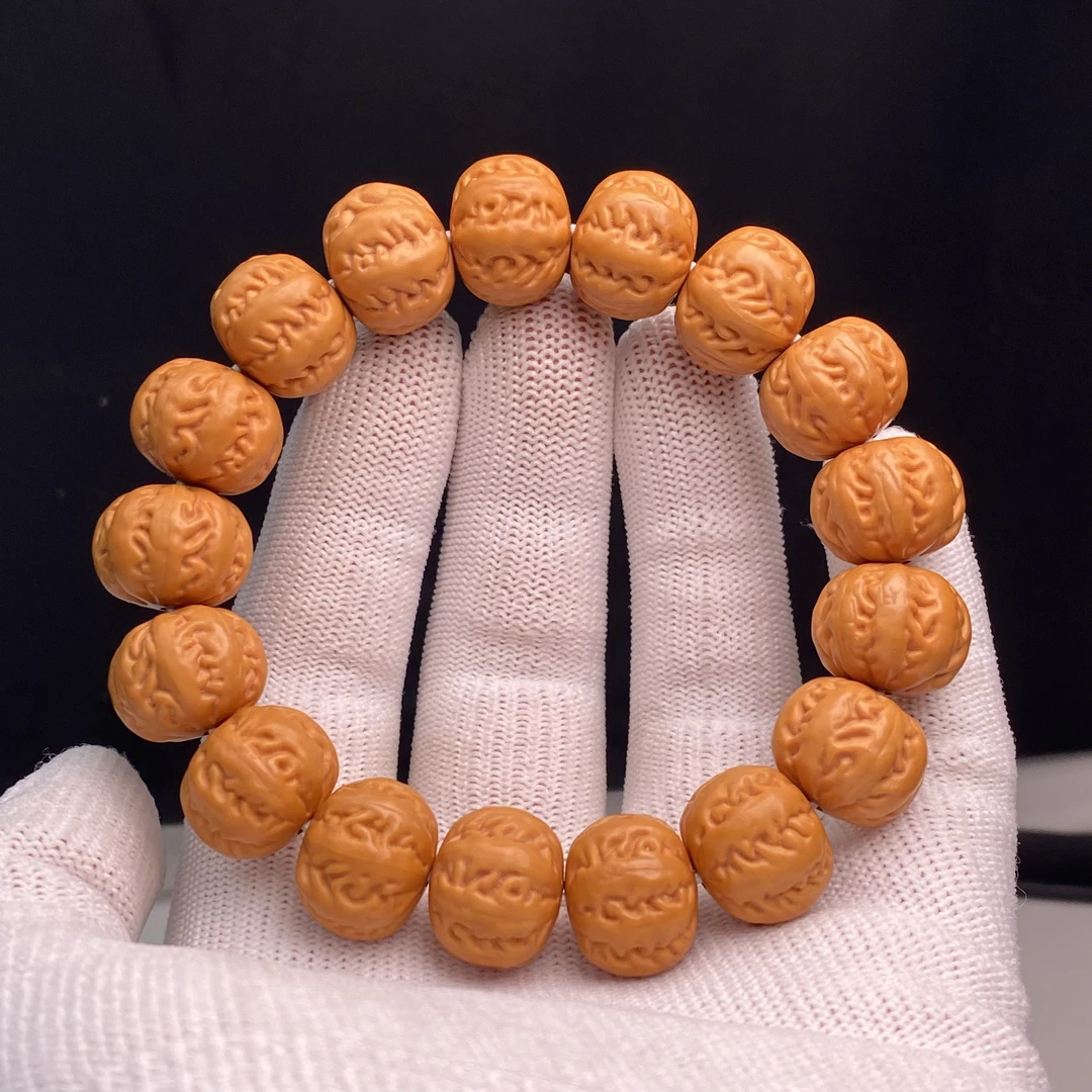 猴头聚宝盆矮壮粗筋京巴棱猴头老型手串