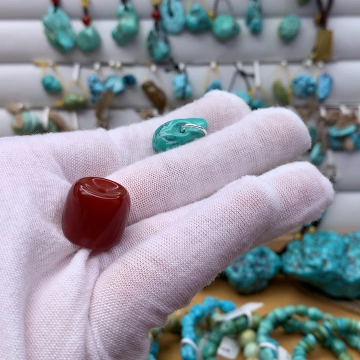 玖***i玛瑙/玉髓原矿未镶嵌