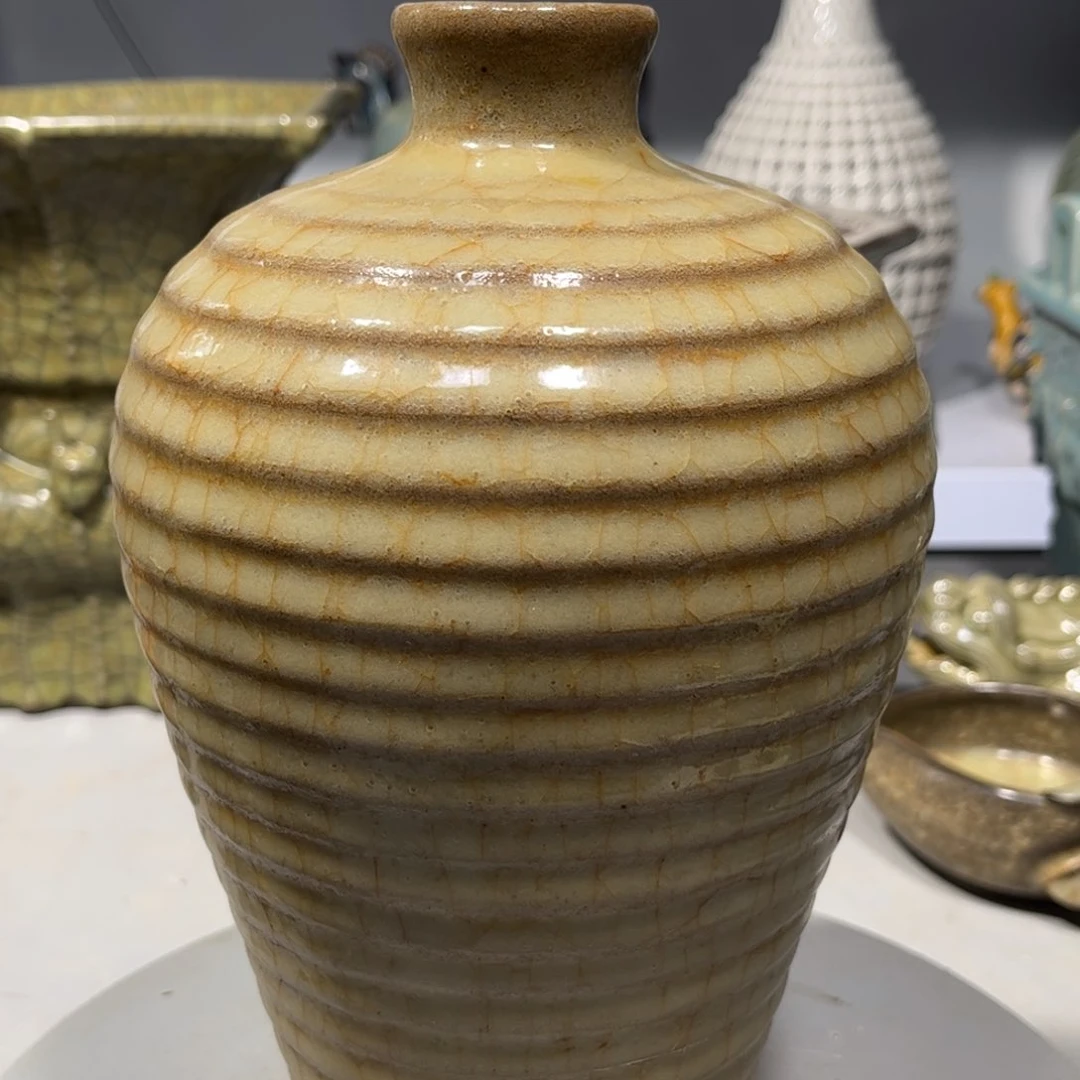 瓶哥哥窑瓷器品相完美