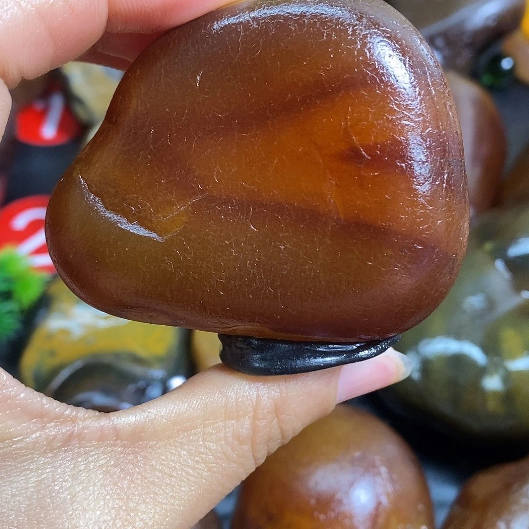 玛瑙/玉髓未镶嵌手把件