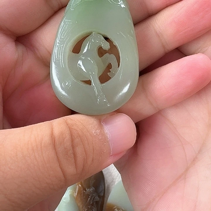 吊坠(不含链)未镶嵌和田玉