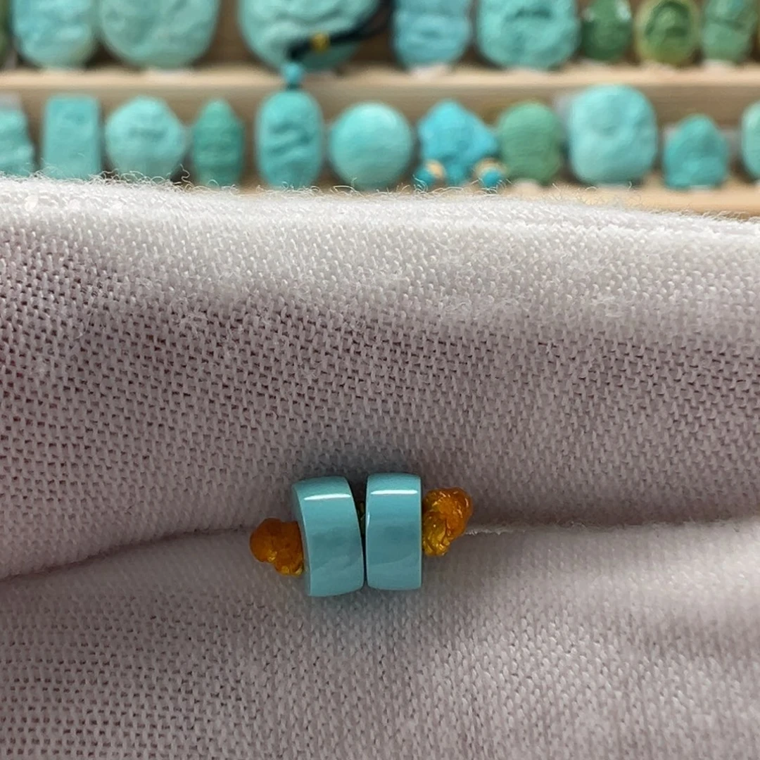 未镶嵌绿松石隔片5.2mm