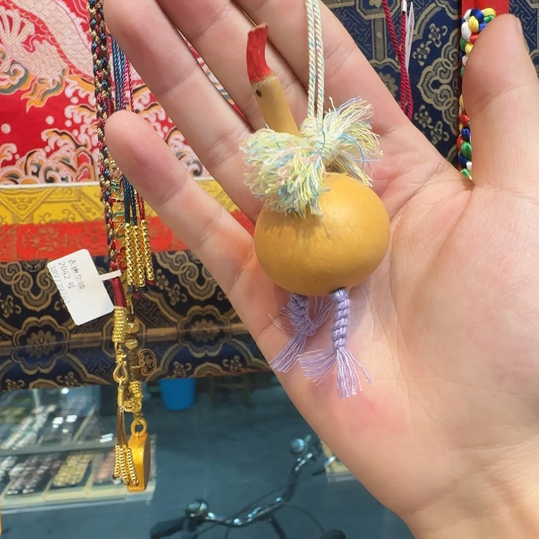 葫芦手把件手编绳