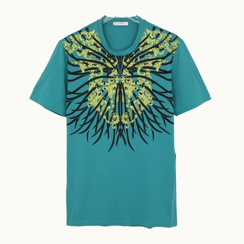 VERSACE/范思哲 VC男士印花短袖T恤 V800683VJ00260V7048