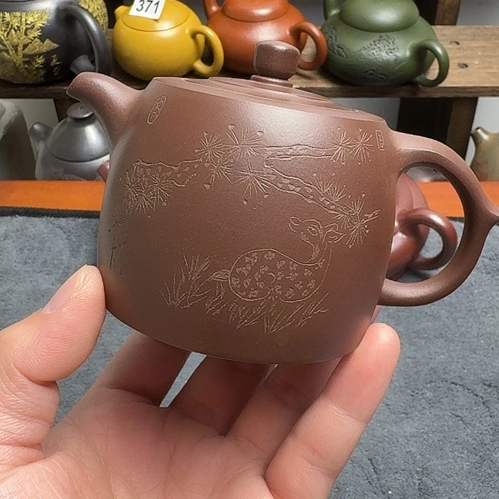 茶壶紫砂紫砂微瑕