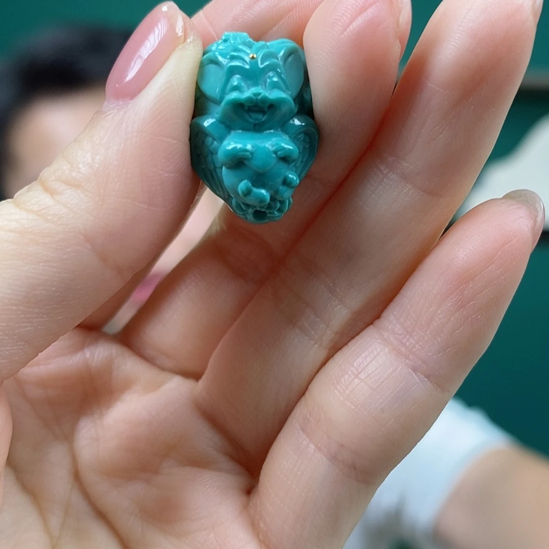 未镶嵌绿松石珠宝奇石