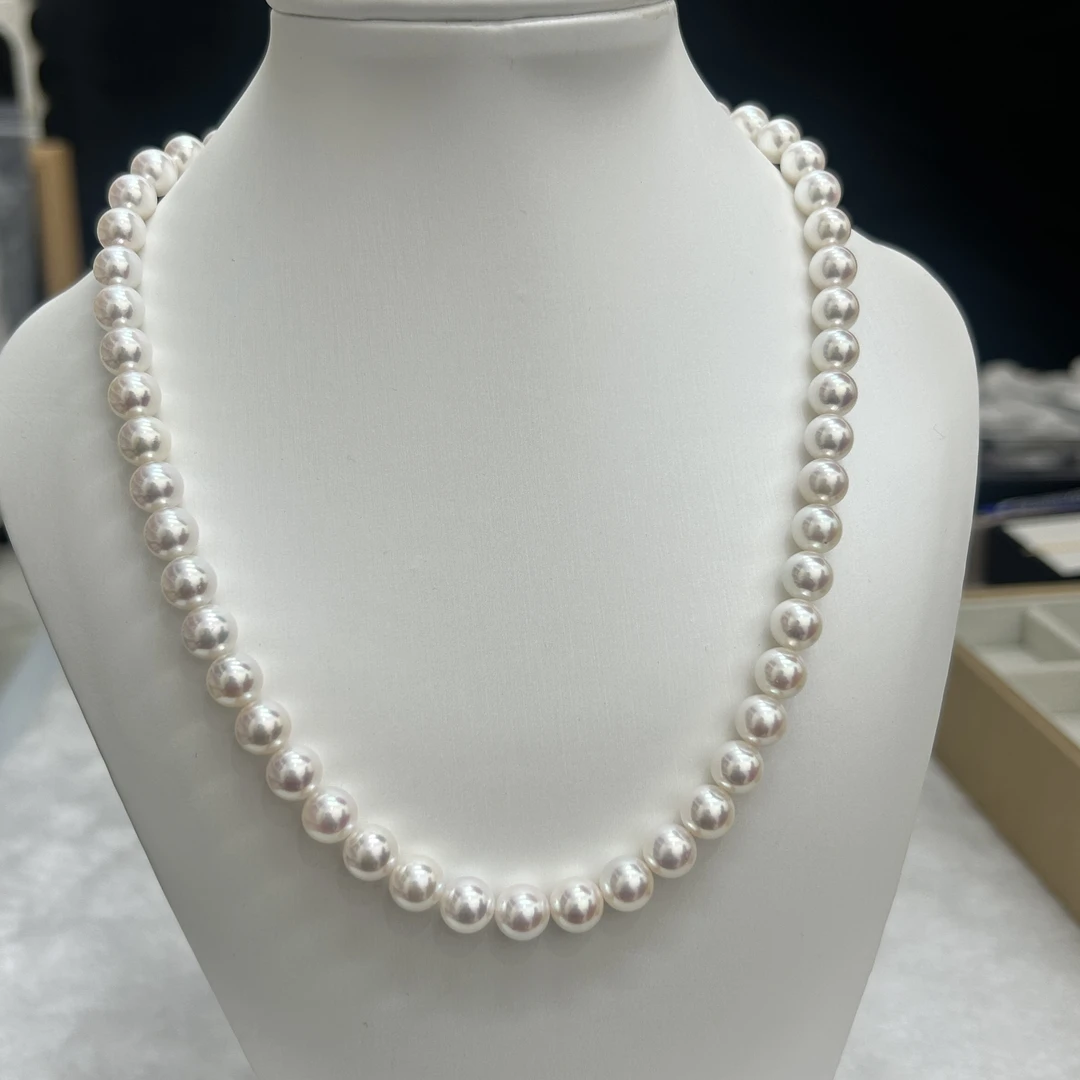 海水珍珠akoya项链Rose7.5-8mm(附带真科研大证)