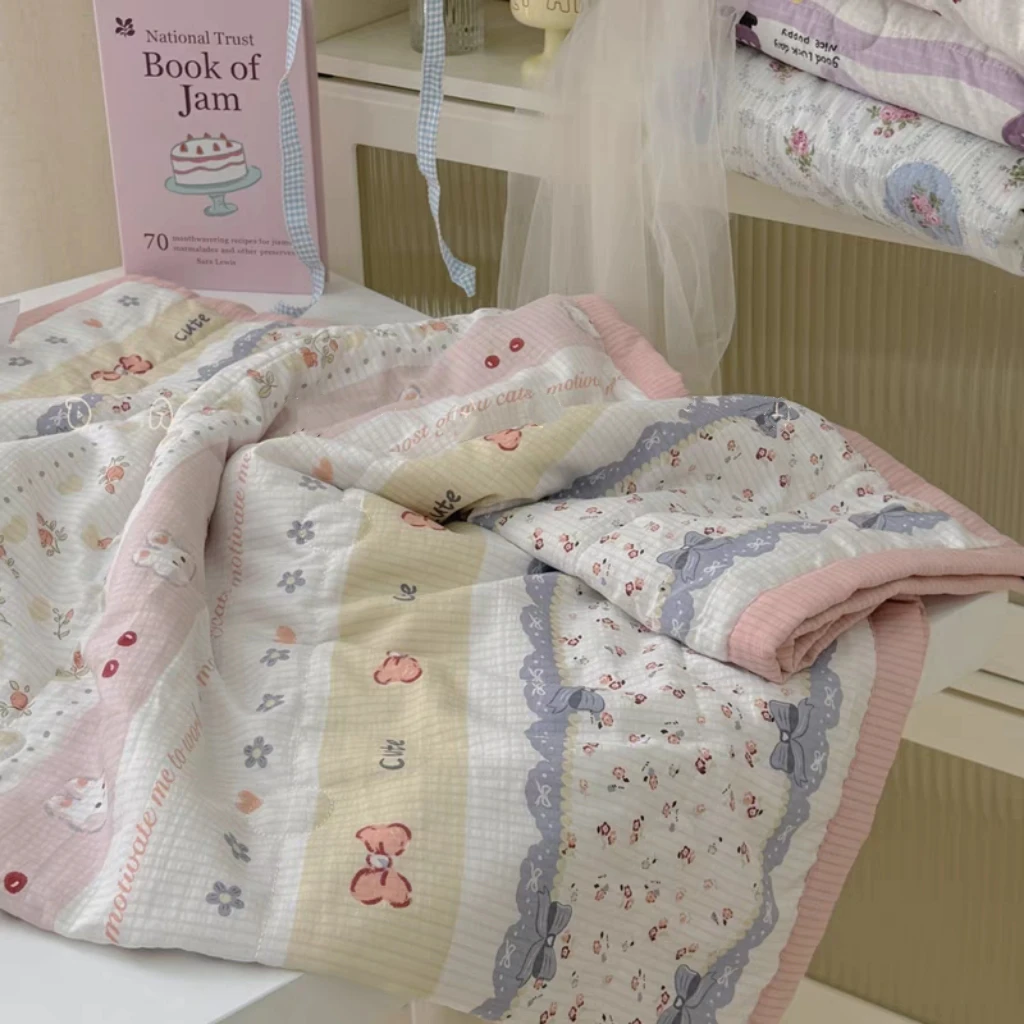 儿童凉感被子夏凉被午睡空调被110*150cm