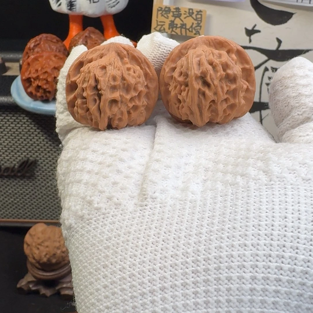 吊坠文玩核桃3801天地