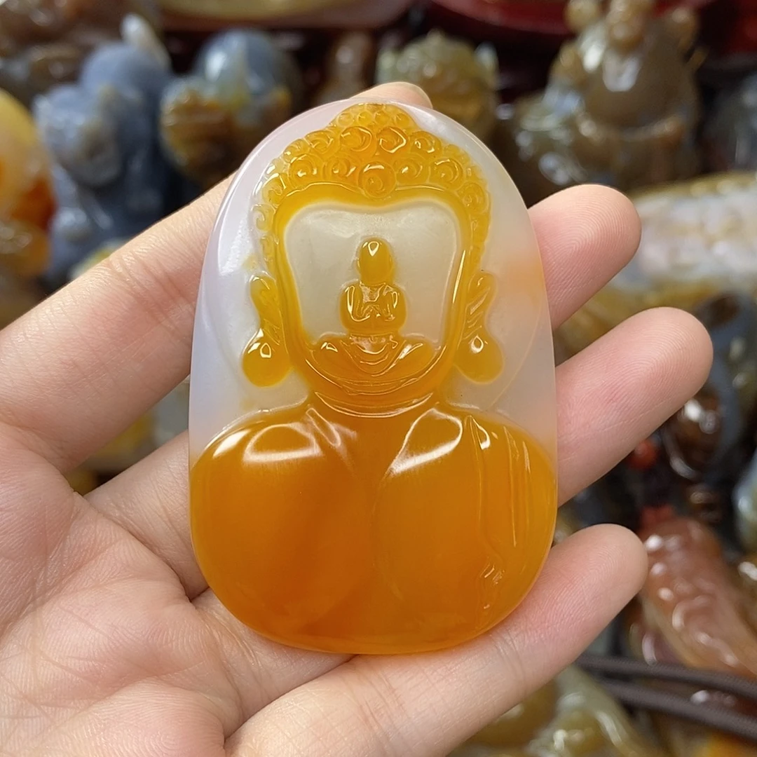 玛瑙/玉髓吊坠未镶嵌