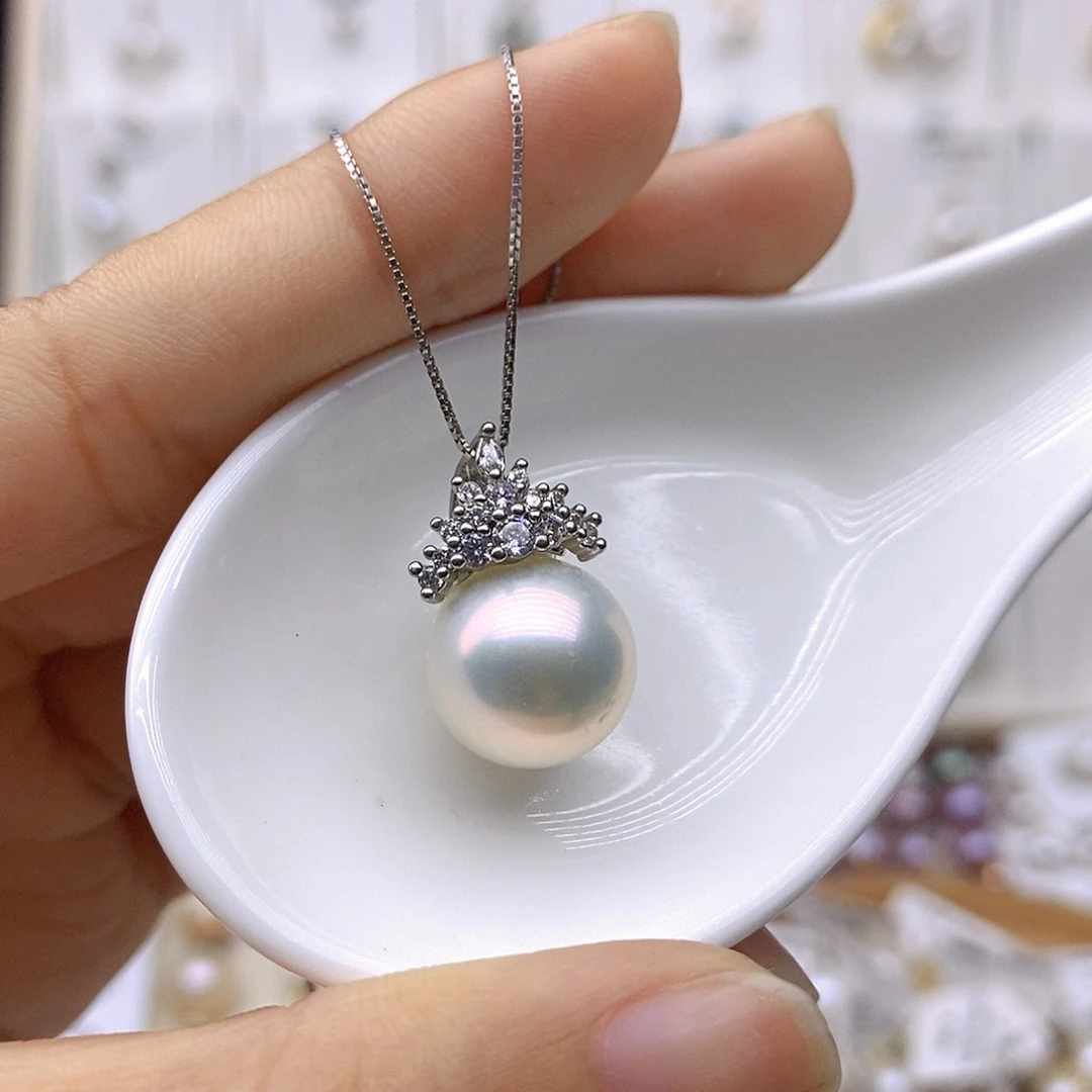 淡水珍珠未镶嵌吊坠(赠链)