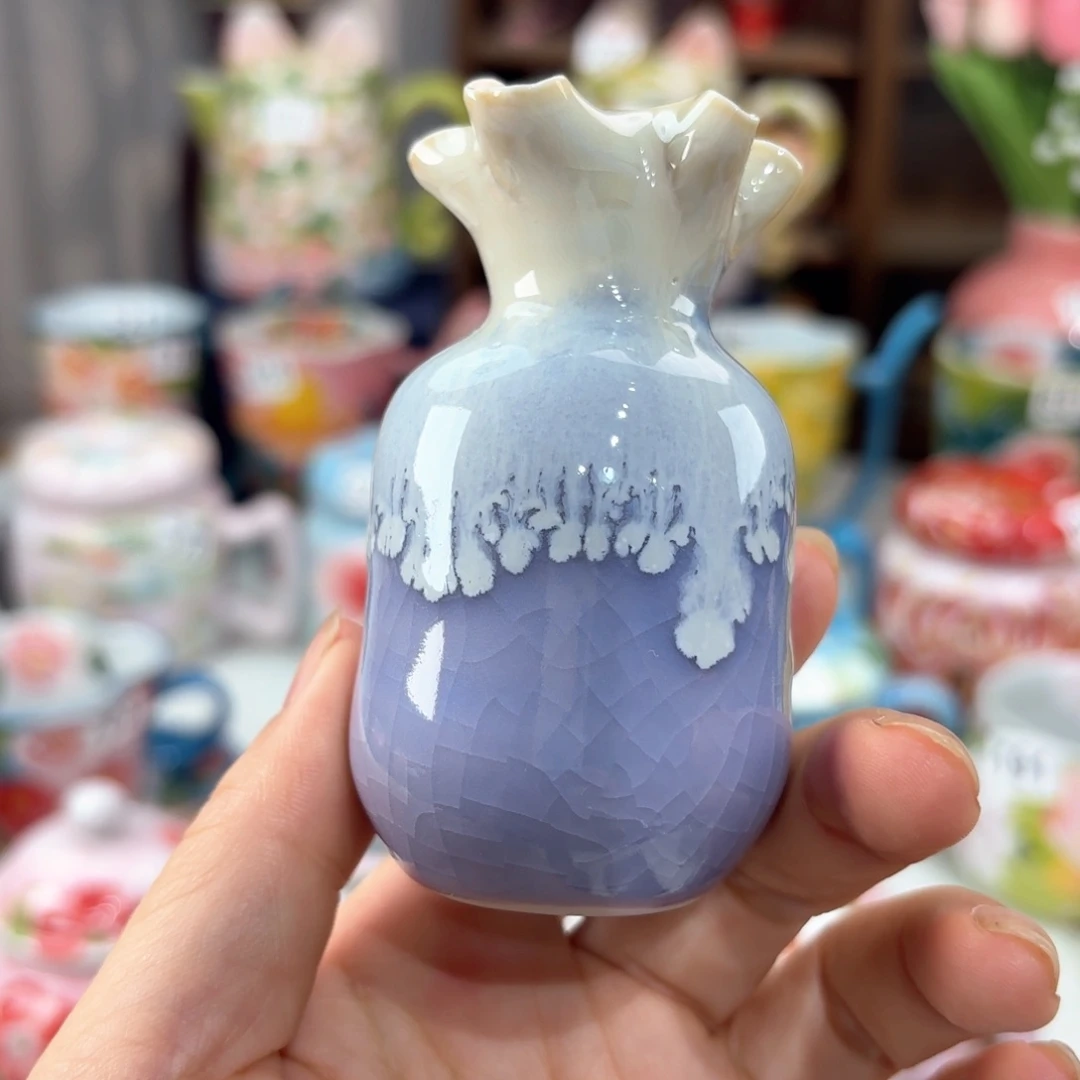 景德镇手绘高温釉下彩陶瓷茶具
