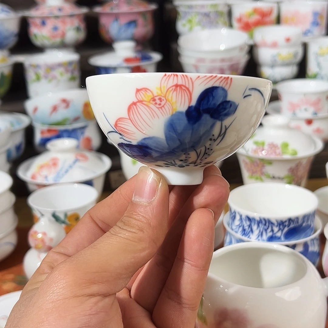 陶瓷景德镇手绘高温陶瓷