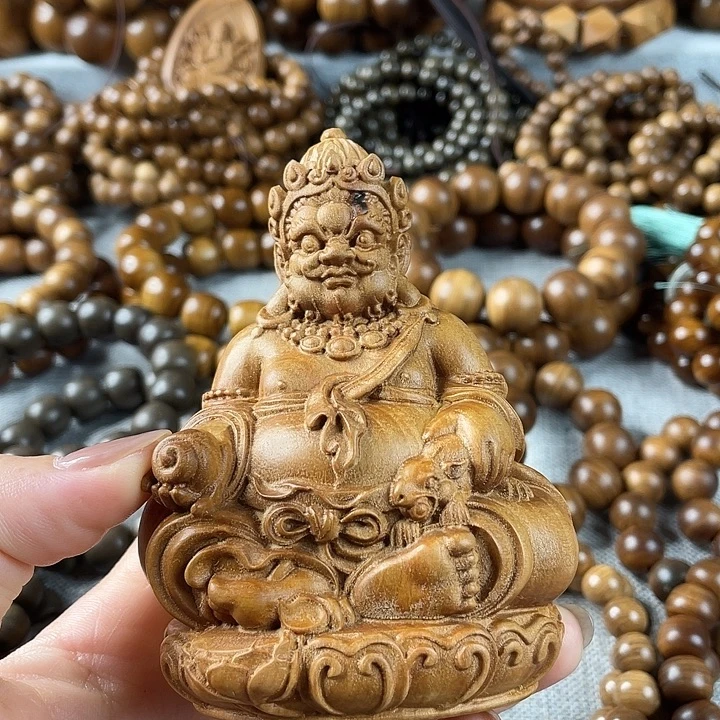 木老山檀黄财财摆件