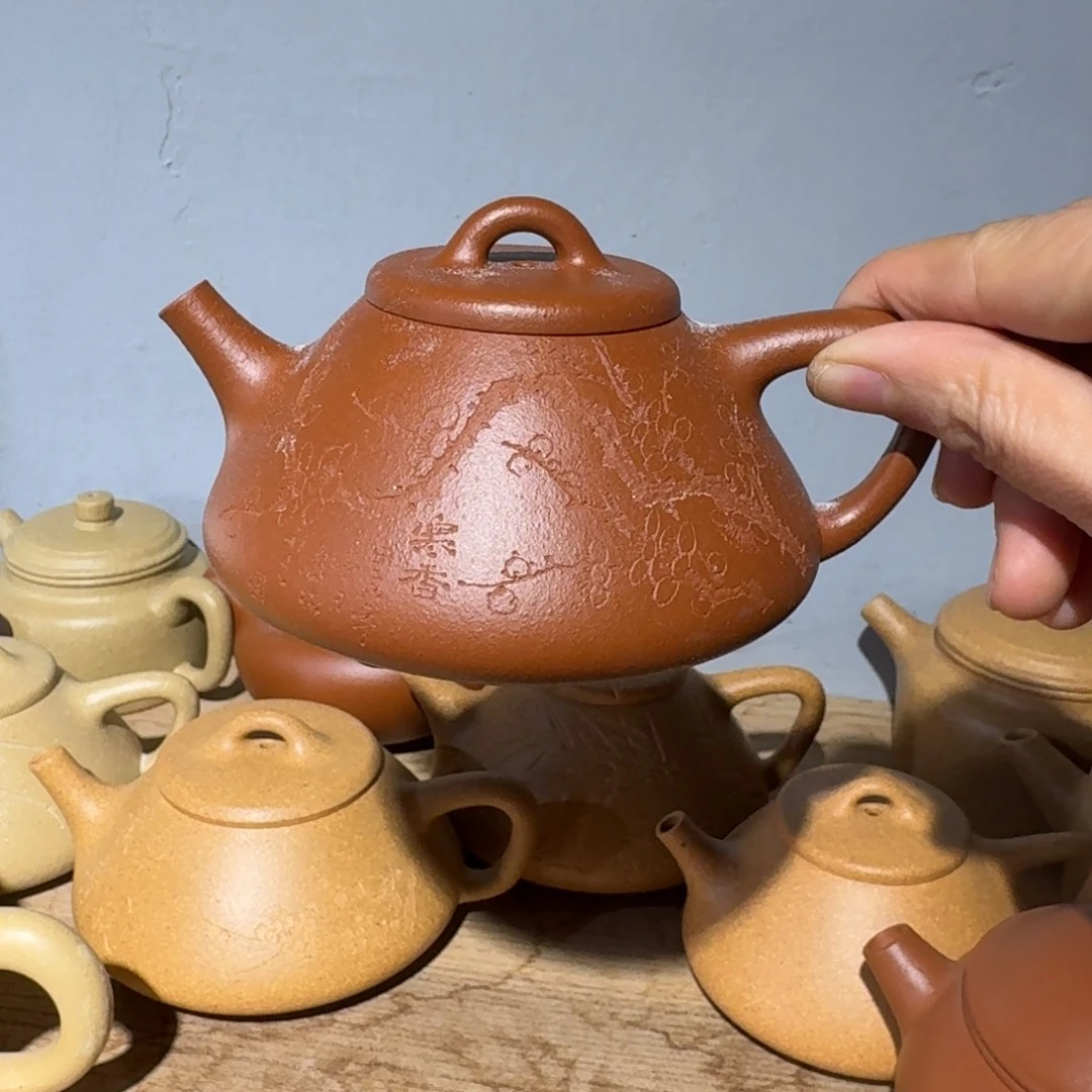朱泥茶壶200毫升左右