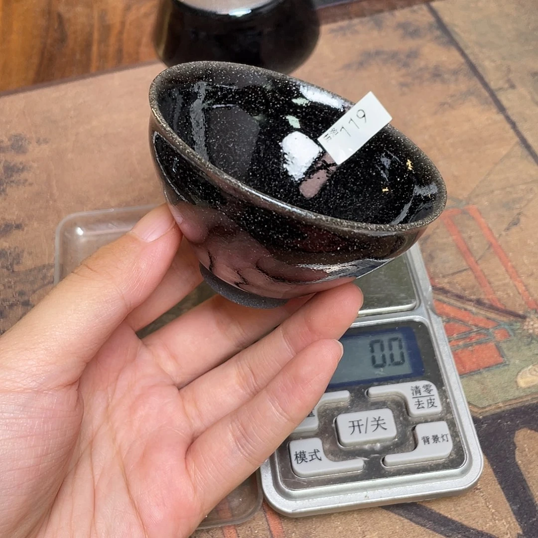 茶盏119 福临号建盏柴烧薄胎
