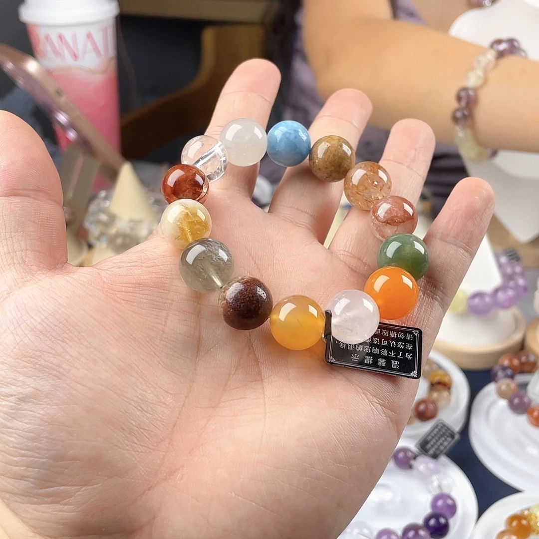 银S925镶嵌手链水晶