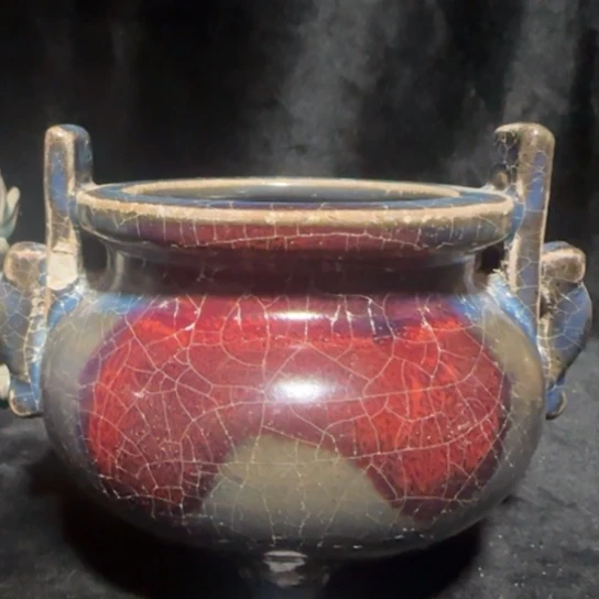 瓷器钧瓷香炉nvjds