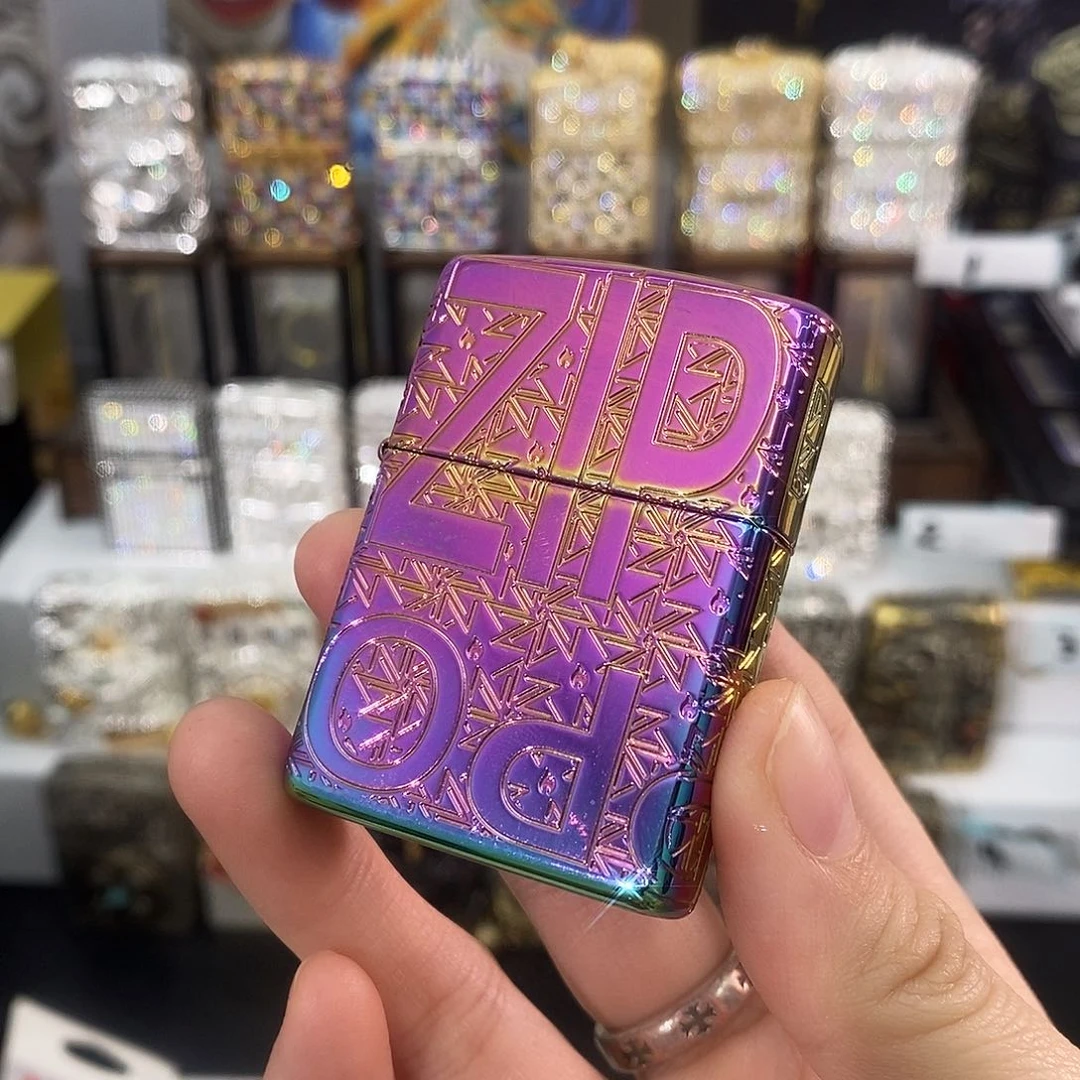 铜斟**酒炫彩大标带棉芯火石油