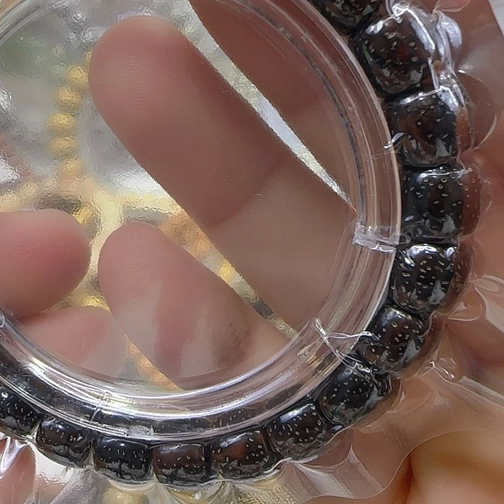 手串星月菩提184黑金星月菩提98单圈直切