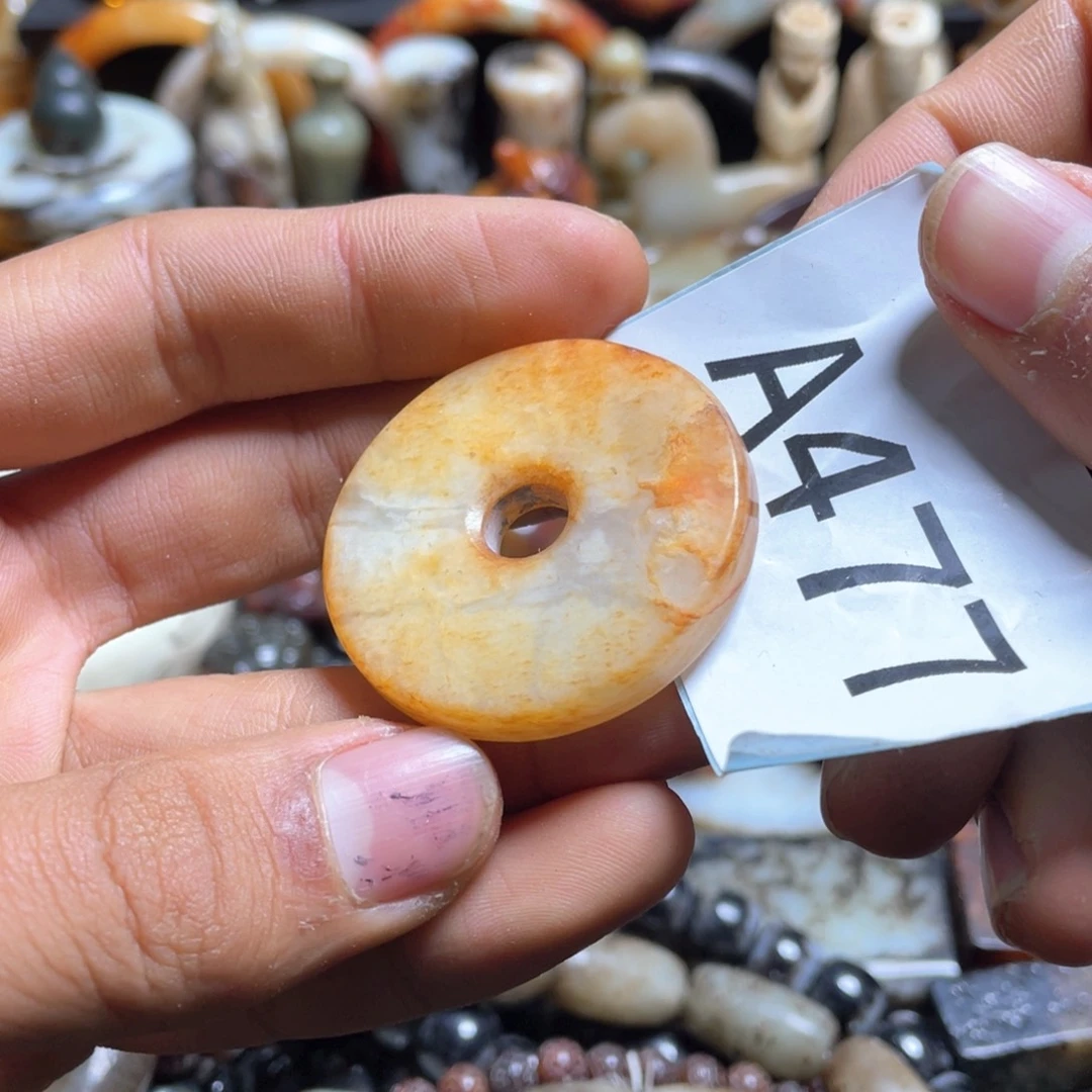 和田玉（糖玉）挂件未镶嵌