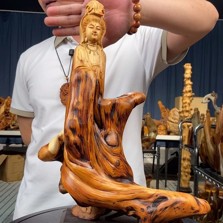 柏木（崖柏）随型摆件