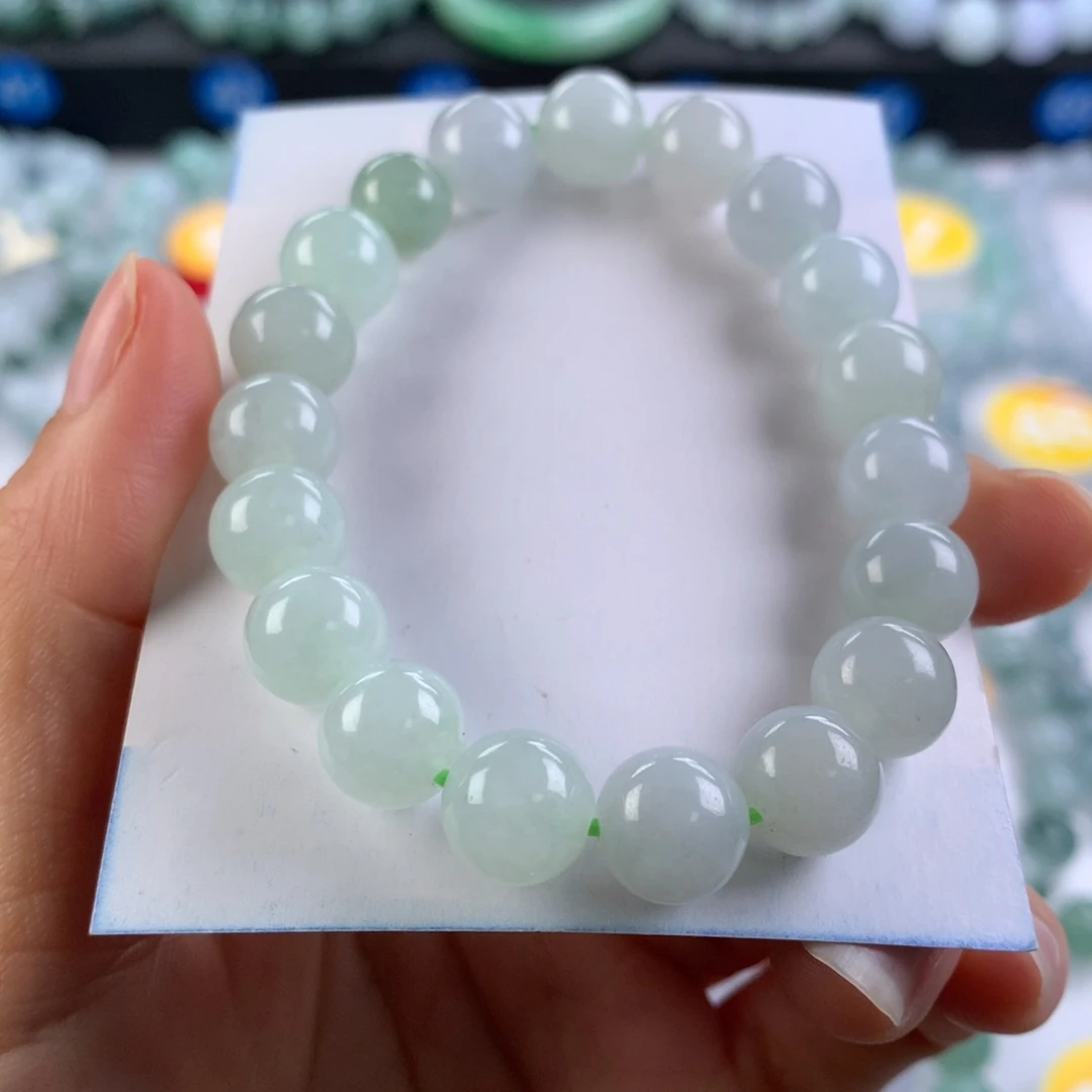 翡翠未镶嵌手链卡10