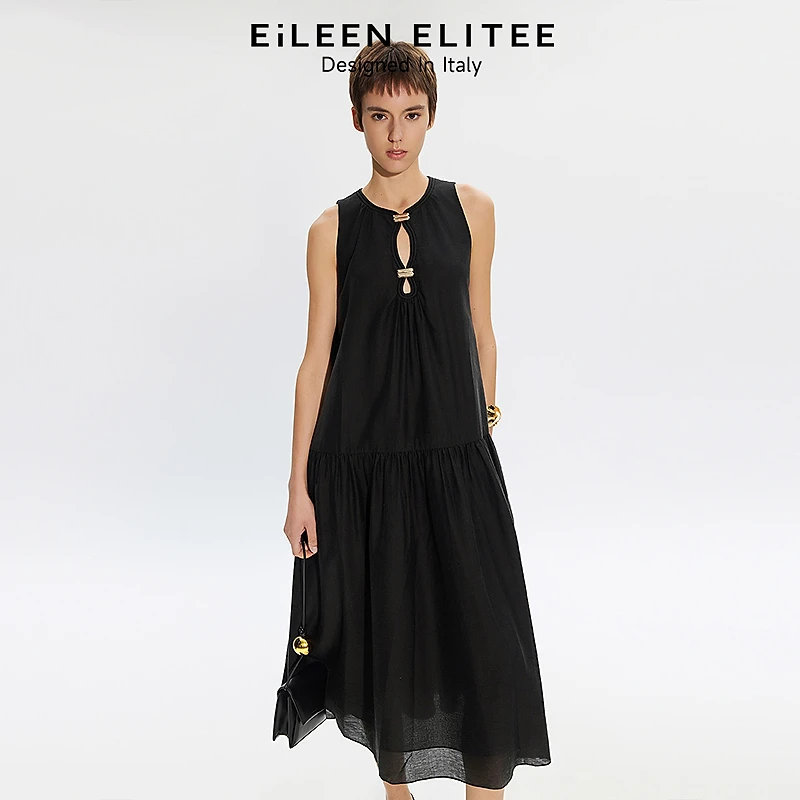 粉丝专享 朗姿欧洲EiLEEN ELITEE轻礼服2025年夏季新款连衣裙