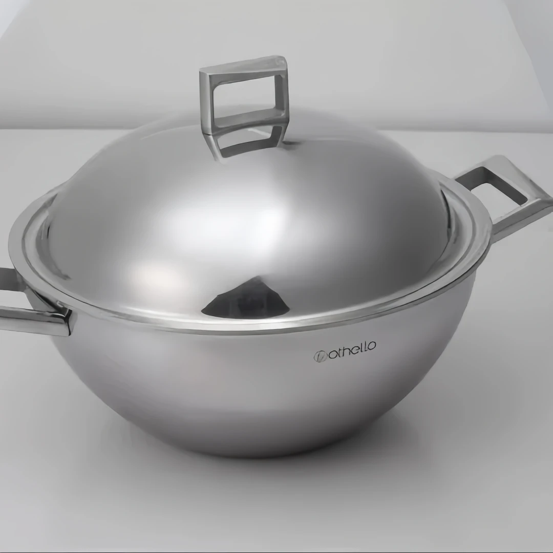 德国 欧德罗Master系列2025款32cm双耳不锈钢炒锅家用食品级炖锅