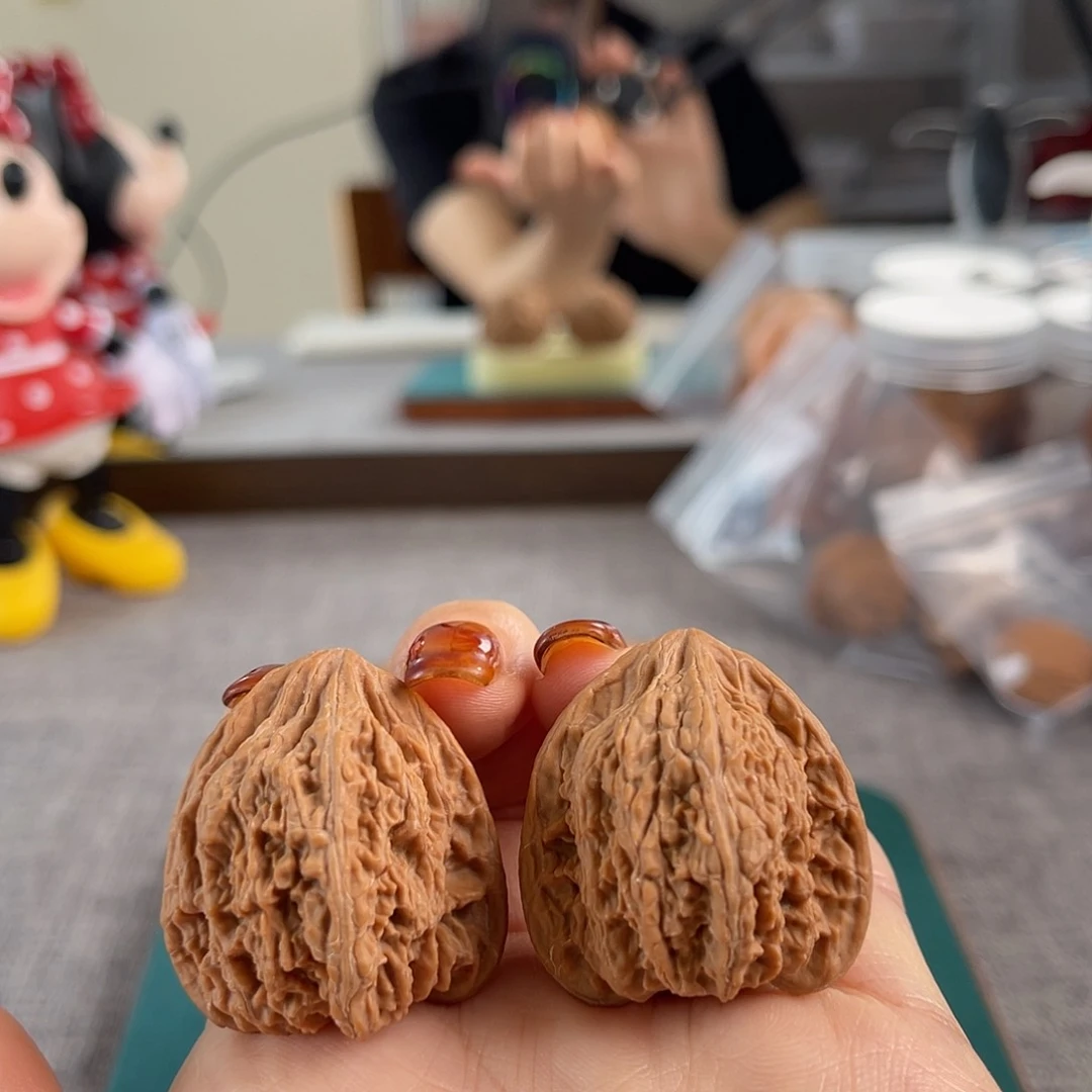 吊坠文玩核桃烤*?33蜜纹全品