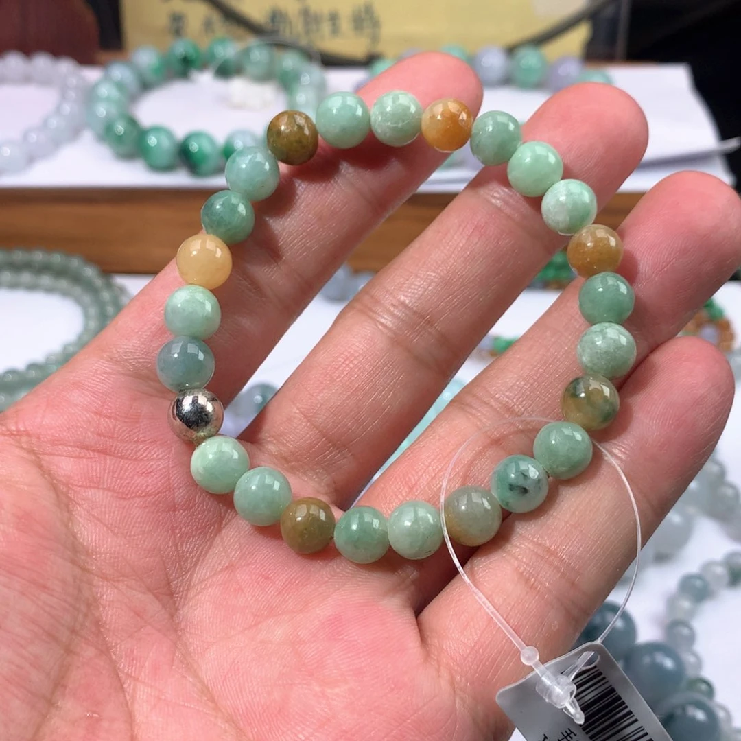 未镶嵌手链翡翠手串卡8