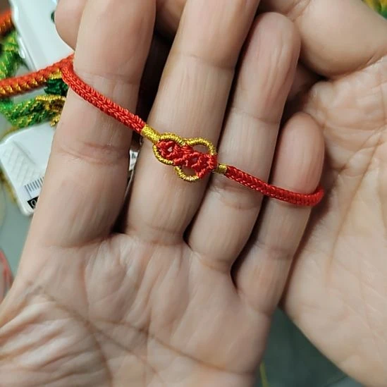 织物包边福禄手绳