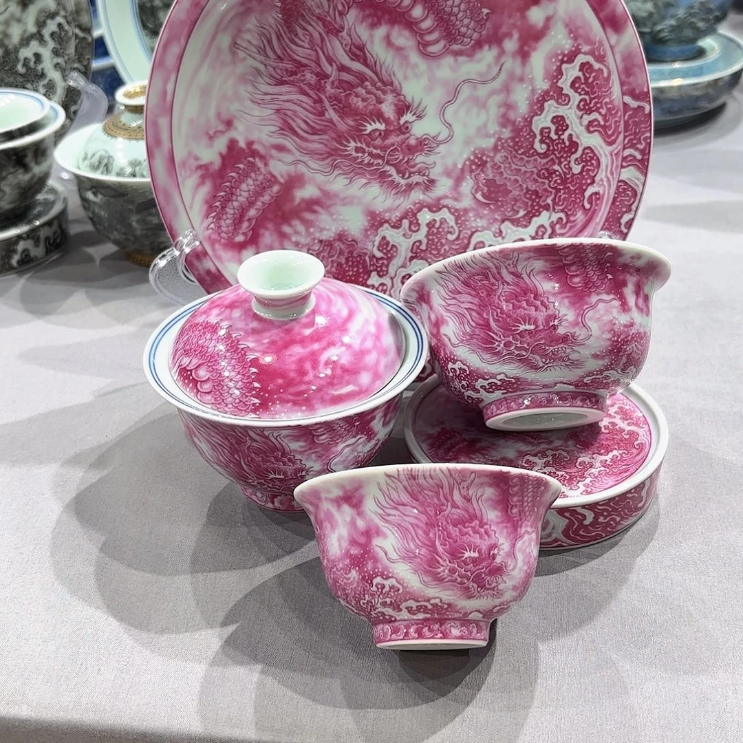 瓷片景德镇瓷器精品展示