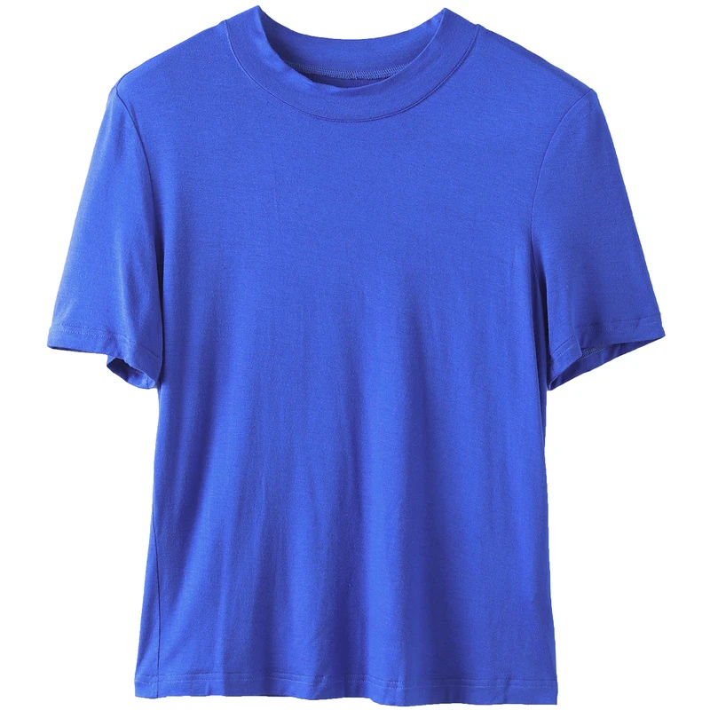 34648【卡系列】糖果色圆领百搭T恤C313T607+C313T6077