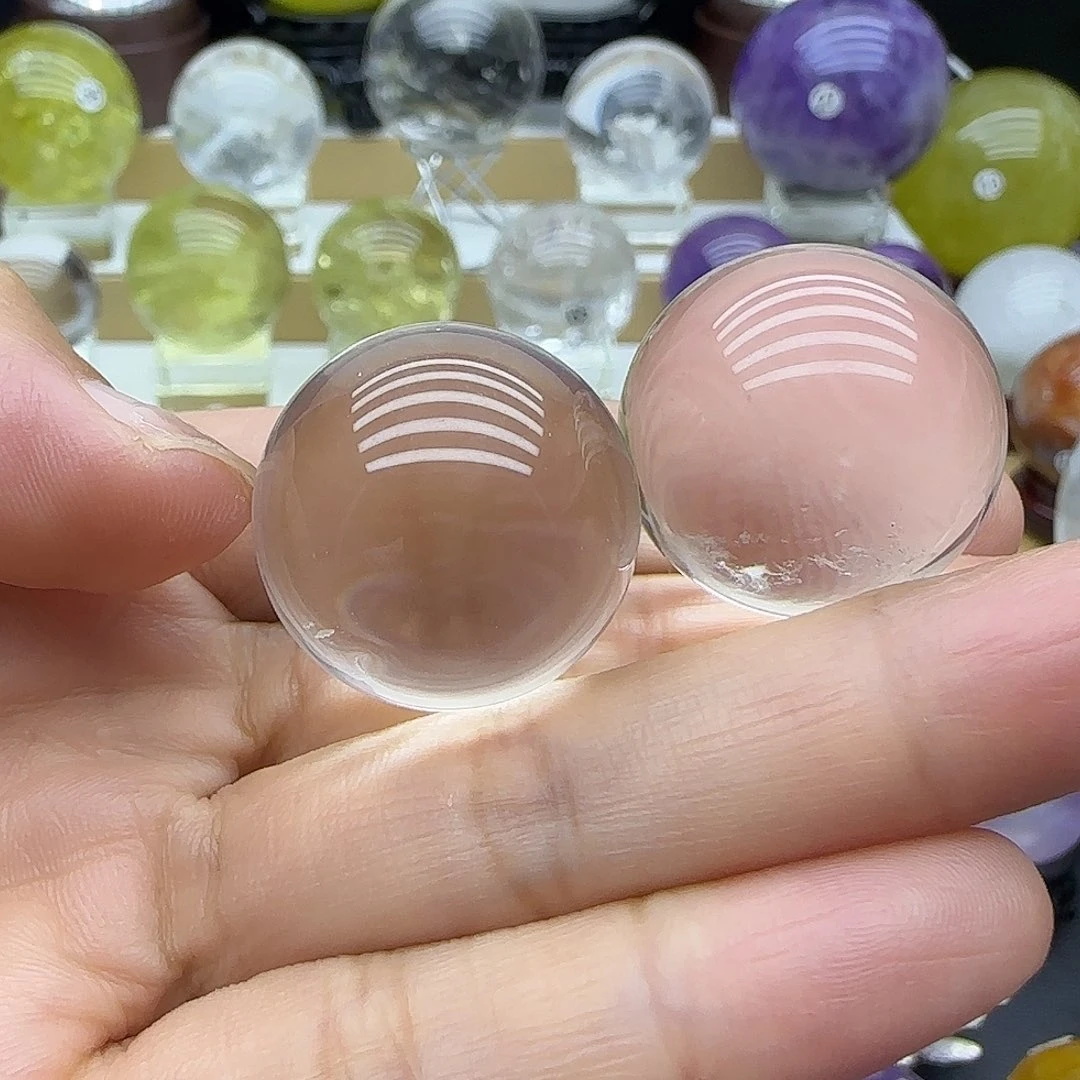 未镶嵌珠宝半成品水晶24.5mm
