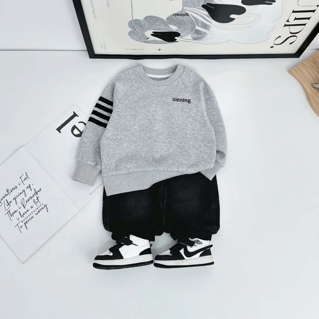 儿童卫衣长袖2025新款秋装男童秋季上衣潮 BDQ25138 悠悠童话童装