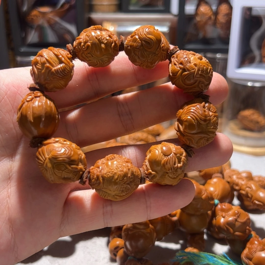手串/手链橄榄核手工五鬼钟馗19.20