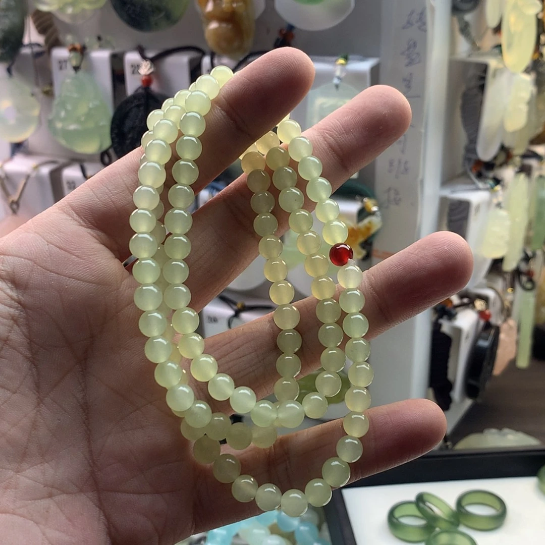 【闪购商品】蛇纹石玉颈饰未镶嵌