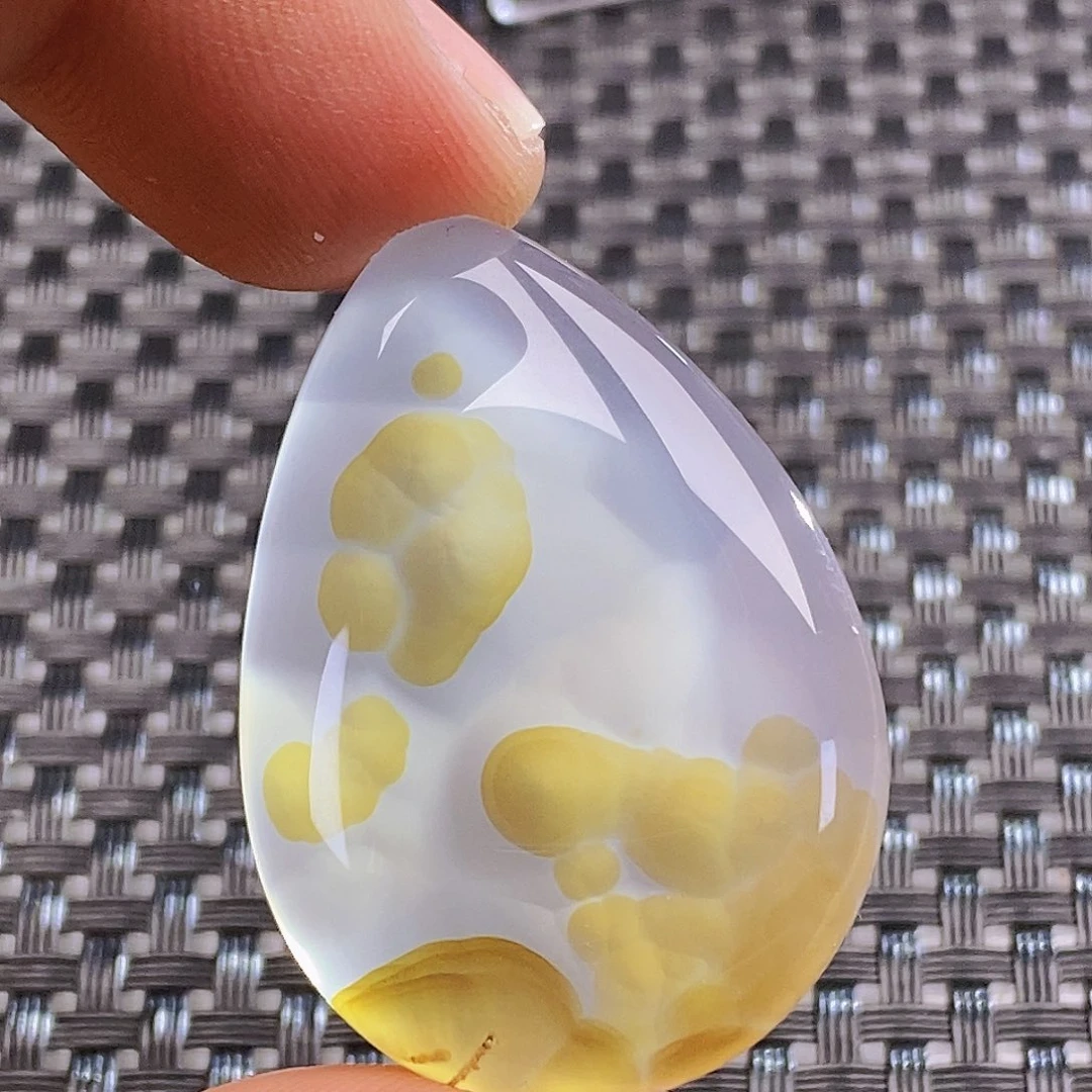 许***仙玛瑙/玉髓未镶嵌吊坠(不含链)