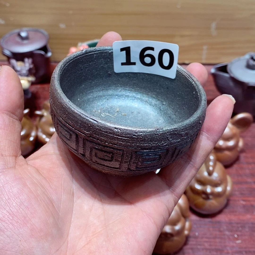 柴烧茶具套杯子家用