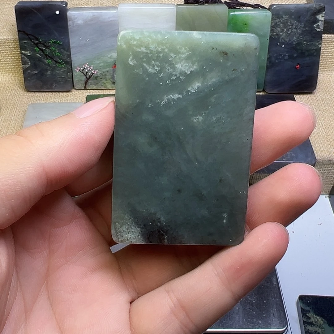 和田玉未镶嵌珠宝半成品
