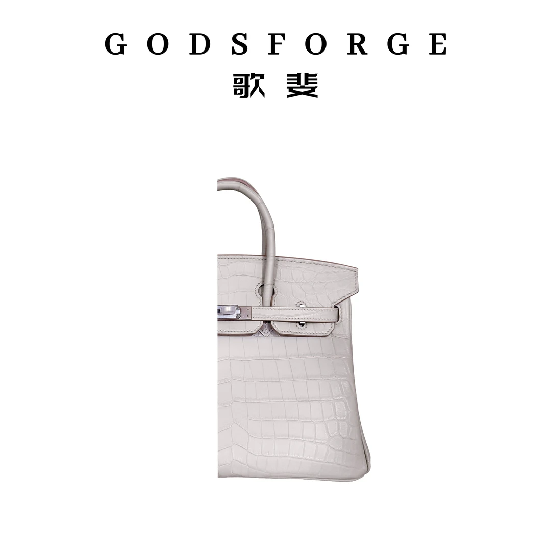 【珍珍定制】BK-25（雾面）蜡线手缝原厂鳄鱼皮2025高端新款定制包