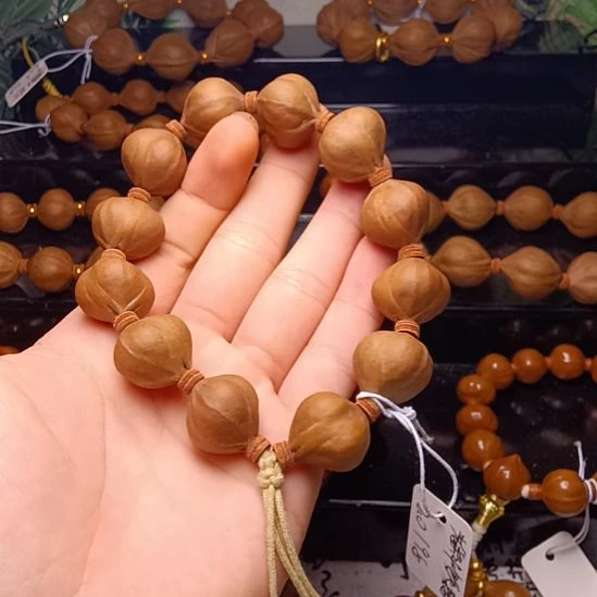 橄榄核手串/手链橄榄核三花老料铁蒜手串2.0