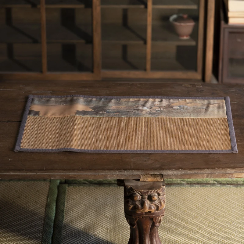 【纳兰】彩绘竹茶铺闲居雅静（V1488）