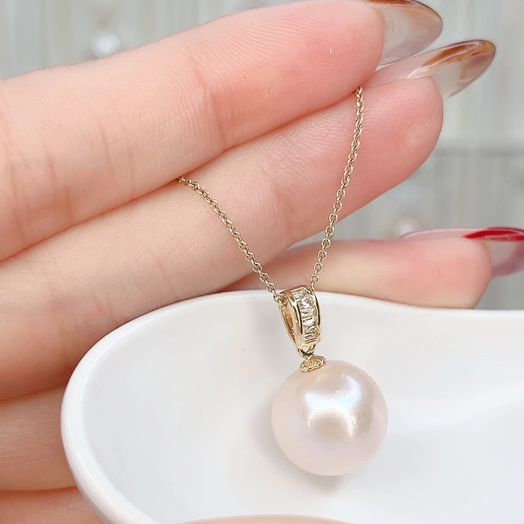 淡水珍珠合金吊坠(赠链)