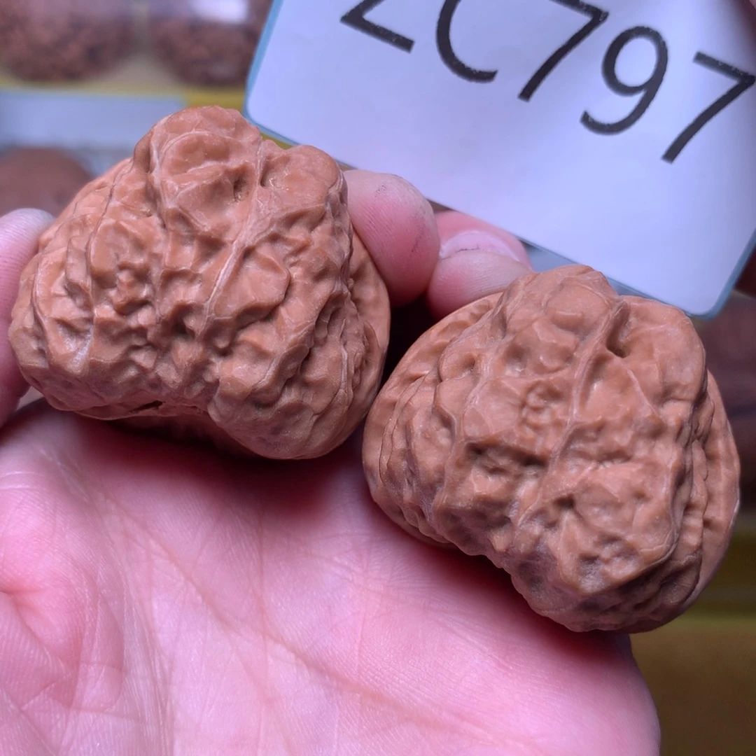 文玩核桃把件肌肉开背蛙37