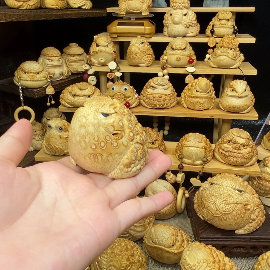 香榧木竹根雕作品欣赏