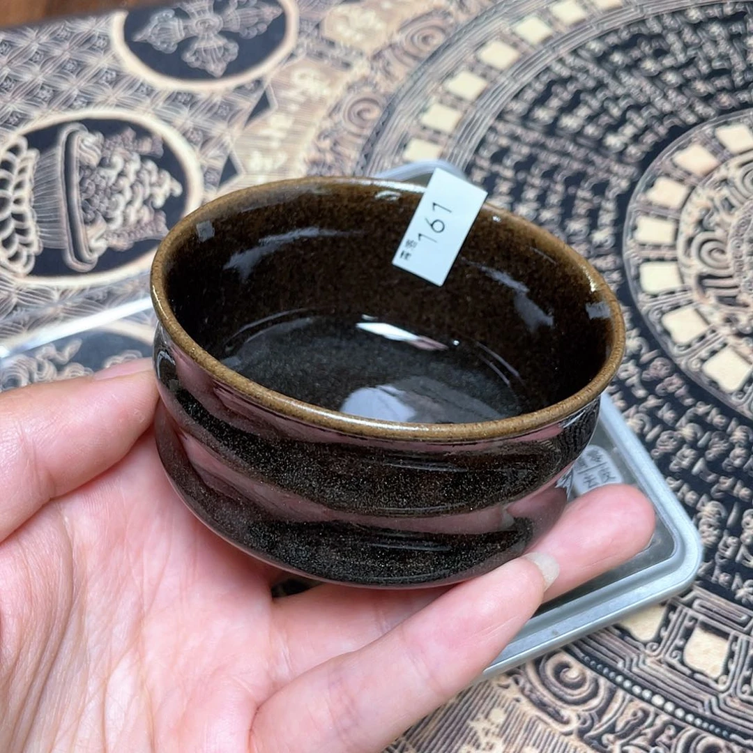 茶盏161 薄胎柴烧建盏主人杯